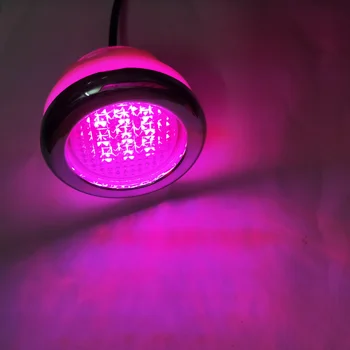 1pcs nepremokavé RGB LED masáž lampa 2w / podvodná svetla led chemoterapia led bazén spa svetlo s 1pc svetlo radič