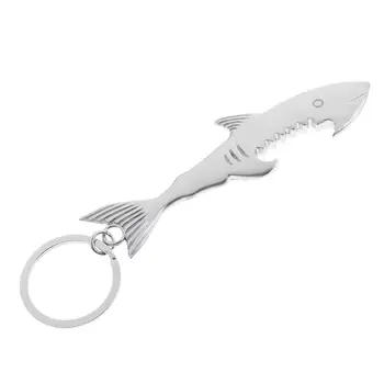 Simulácia Kovové Mini Model Shark Keychain Boy' Prívesok Dekor