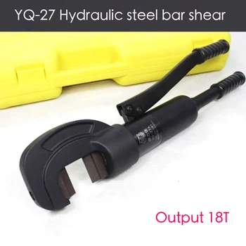 YQ-27 Hydraulické Ocele Fréza Hydraulické Nástroj na Rezanie Stroj Ocele Bar Fréza Ručné Hydraulické Kliešte Výstuže Fréza 18T 4-27mm