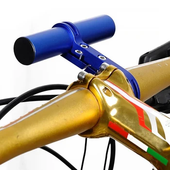 Riadidlá Bike Extender Vymeniteľné Rozšírenie Držiak Svetlometu Rozšírené Svorka Cyklistické Podporu pre Ľahké Sledovať Mobil Príslušenstvo
