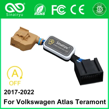 Pre Volkswagen Atlas Teramont 2017-2022 Auto Auto Stop Canceller Automatický Štart / Stop Motora Kvapiek Zariadenie Plug Vypnúť Kábel