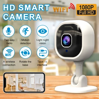 JOZUZE WD4 Krytý Wifi Kamera Baby Monitor Smart Život Home Security Bezdrôtový Mini Kamera IP CCTV obojsmerné Audio Nočné Videnie