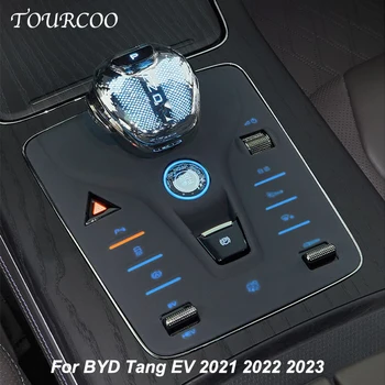 Pre BYD Tang EV 2021 2022 2023 Center Control Shift Panel Protiprachový Kryt Silikónové Podložky Príslušenstvo