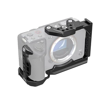 Pre Sony FX3 FX30 Hliníkový Prenosný Pohodlné Fotoaparát Králik Klietky Sony Rýchle Uvoľnenie zrkadlovka Prípade
