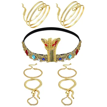 Čelenky Kostým Headdress Rekvizity, Oblečenie Egyptský Príslušenstvo Kovové Headpiece Miss