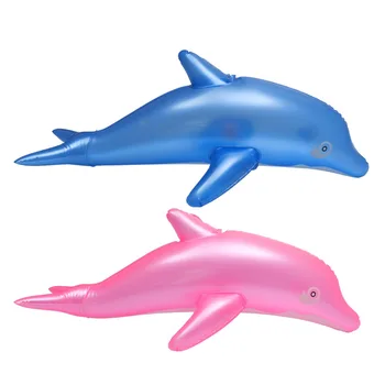 53 cm Nafukovacie Dolphin Beach Plávanie Krúžok Party detské Hračky Plážové Kúpalisko Plávajúce Vzduchovom Vankúši Vodný Hračka Darček