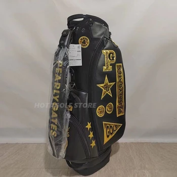 Golfový Bag 2023 New Black Gold Golf Štandardná Taška Golf Držiteľ Taška Klubu Úložný Vak 골프가방 골프용품