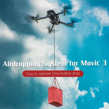 Airdrop Systém pre DJI Mavic 3 Pro Drone Dlhé Vzdialenosti Dodanie Zariadenie Dar Kvet, Hádzanie Rýb, Návnady Krúžok Háčik Fotoaparát Rozšírenie
