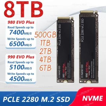 8TB Pôvodné 2023 NVME NGFF 4TB M2 2280 SSD M. 2 SATA 512 gb diskom 1 TB HDD 120 g 240g 2TB HDD Disco Duro pre pracovnej Plochy Notebooku a Vysokej rýchlosti
