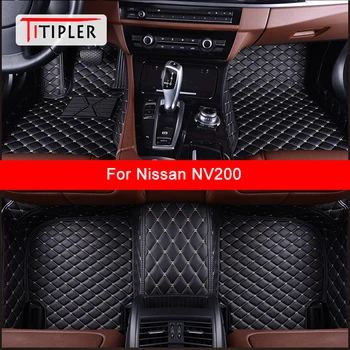 TITIPLER Vlastné Auto Podlahové Rohože Pre Nissan NV200 Auto Príslušenstvo Nohy Koberec