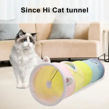 Mačka Hrať Tunel Interaktívne Skladacia Mačka Tunel Hračka Veľký Priestor Poškriabaniu-odolný Prenosný Nuda-odľahčenie pre Mačky