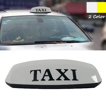 Funkčné Taxi Znamenie, Ľahké Stabilné Auto Top Light Jednoduchá Inštalácia Taxi Čelné sklo Kabíny Indikátor Prihláste sa Zdobia