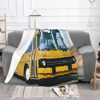 Icarus 4 Žlté Auto Anti Obaľovanie Bežné Deka Fleece Zimné Prenosné Super Teplé Hodiť Deka pre Lôžkoviny Auto Prikrývky