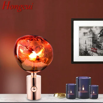 Hongcui Nordic Moderné Stolové Svietidlo Módne A Jednoduchá Obývacia Izba, Spálňa Tvorivé LED Dekorácie Stolná Lampa