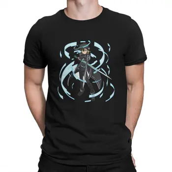 Pánske T-Shirt Cool Fashion Bavlna Tee Tričko Krátky Rukáv Sword Art Online Hry T Shirt O Krk Oblečenie Narodeninám