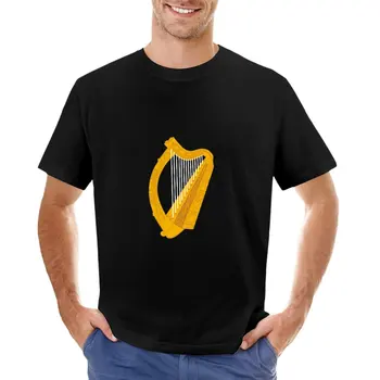 Zlaté Írsky Keltská Harfa -Zlaté Írsky Munster Keltská Harfa T-Shirt rýchle sušenie t-shirt mužov, t košele