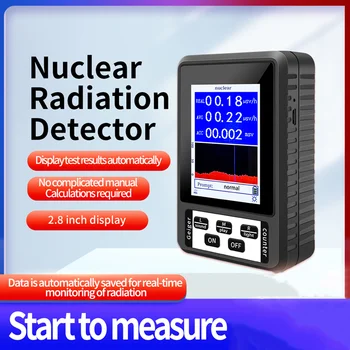 Jadrové Žiarenie Detektor Farebný Displej geigerovy Osobné BR-9B XR-1/XR-1 PRO Dozimeter Mramoru Detektor Beta Gama