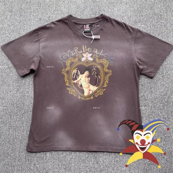 Saint Michael Vintage T-shirt Muži Ženy Najvyššej Kvality Anjel Ročník Tlače Tričko Tee
