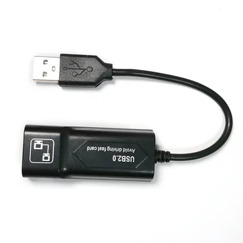 USB na RJ45 Ethernet Adaptér 100M Sieťová Karta 100M Kábla na Prenos Zadarmo Pohonu Plug and Play