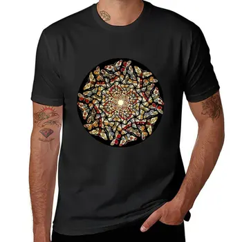 Nové M. C. Escher - Kruh Limit s Motýle T-Shirt zábavné tričká estetické oblečenie obyčajný t košele mužov