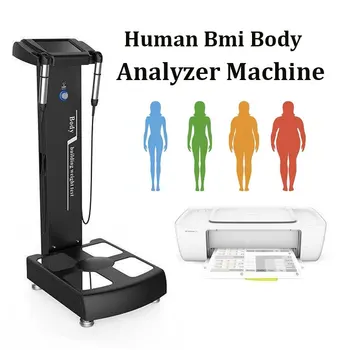 Bmi, Body Analyzer Stroj Odbornej Zdravotnej Starostlivosti Hmotnosť Test telesného Tuku Zloženie s WIFI Blueteeth A Farebná Tlačiareň HP
