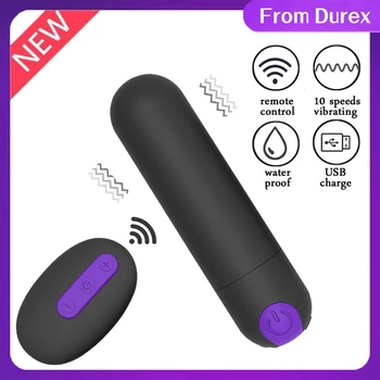 Silný Bullet Vibrátor s diaľkovým ovládaním sexuálnu Hračku pre Ženy G-bod Stimulátor Klitorisu Dildo Mini Vibrátor pre Ženy, Sex Shop