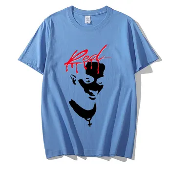 Playboi Carti Álbum de Música para hombre, Camiseta con estampado rojo Vintage de los años 90, camiseta de Rap, Hip Hop, camiseta