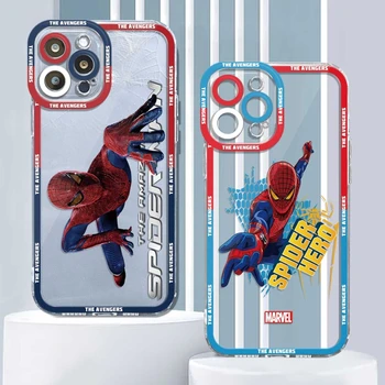 Funda Prípade Marvel Spider Man Superhrdina pre Samsung A51 A12 A21s A52 A53 A13 5G A32 4G A11 A73 A72 A23 A33 A22 A24 A41 A31 A71