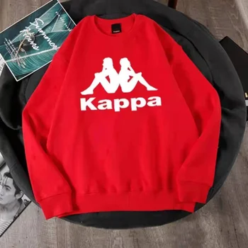 Kappa klasické 100% bavlna kolo krku sveter pre mužov a ženy, Pár kostým