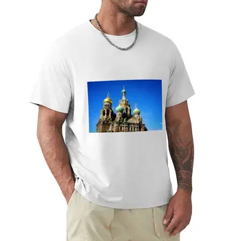 St Petersburg Ikonu T-Shirt plus veľkosť tričká hippie oblečenie pánske vysoký tričká