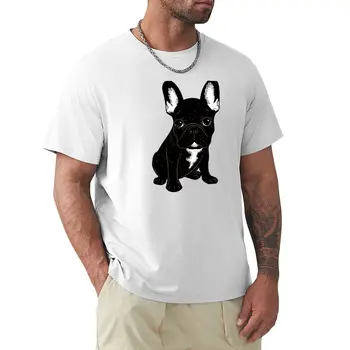 Brindle, francúzsky Buldog T-Tričko T-shirt short estetické oblečenie slim fit, t košele pre mužov
