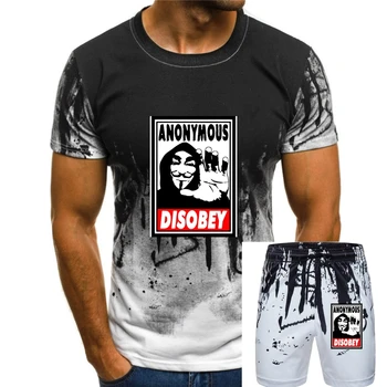 Anonymné Nedodržiavať tričko 100% bavlna úžasné pánske tričko Krátky Rukáv tričko muži ženy top tees