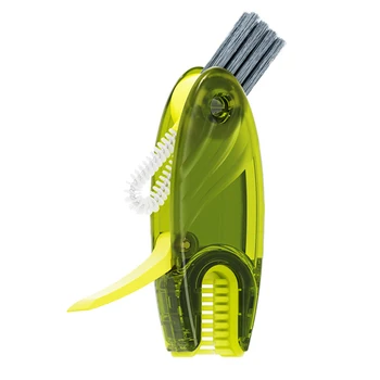 3 v 1 Mini Štrbinovou Brush Cleaner Domácnosti Termosky Medzera Cleaning Tool pre Riadu Cup Fľašu Čistenie wzpi