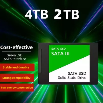 Nový SSD Sata 1 TB 2TB Pevný Disk, Disk Sata3 2,5 Palca 4TB disk Ssd TLC 500MB/s Interné Pevné Disky Pre Laptop A Desktop 2023