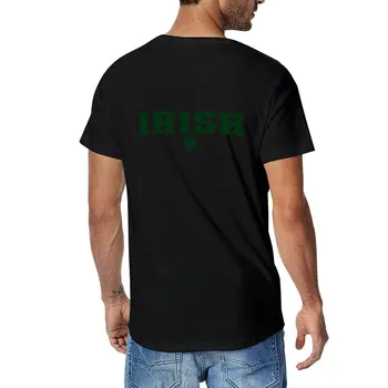 Nový Odišiel - Írsky T-Shirt nadrozmerné tričká topy pánske grafické t-shirts hip hop