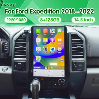 Android Stereo 128G Auto Radio Na Ford Expedície 2018-2022 Qualcomm Carplay GPS Navigácie Multimediálny Prehrávač Bezdrôtovej Jednotky