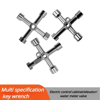 Multi špecifikácia kríž v tvare elektrické ovládanie kabinetu trojuholníkové kľúč maticový kľúč výťah vodomeru ventil obojstranný kľúč
