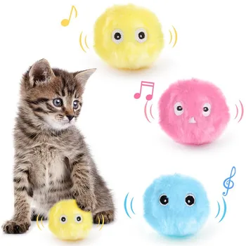 Mačka Interaktívne Hračky, Domáce Zvieratá Gravity Ball Hmyzu Volanie Vianočné Hračiek Pre Mačky Vlna Loptu Znejúce Catnip Hračky Veľkoobchod