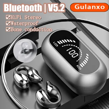 Nové kostné vedenie Bluetooth bezdrôtové slúchadlá Hudby na zníženie hluku slúchadlá Športové hovor slúchadlá s mikrofónom