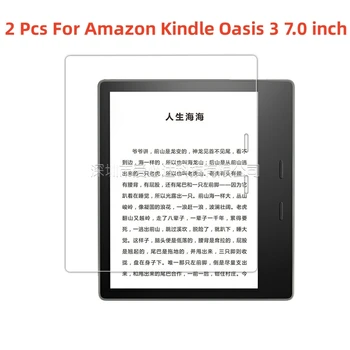 2 Ks Tvrdeného Skla Pre Amazon Kindle Oasis 3 7,0 palcový Taclet Screen Protector Ochranná Fólia