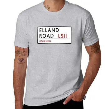 Elland Road T-Shirt roztomilý oblečenie mačka košele, tričká mužov