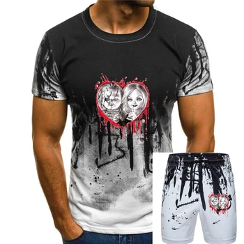 Chucky T Shirt Mužov Cool Vysoká Kvalita Streetwear Muži T-Shirt Bežné Horor Tričko Tlač Tee Tričko
