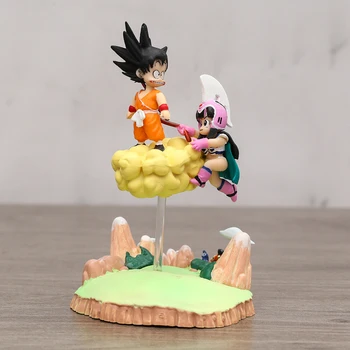 Son Goku Chichi Dragon Ball PVC Figúrka Zberateľskú Model Obrázok Anime Hračka