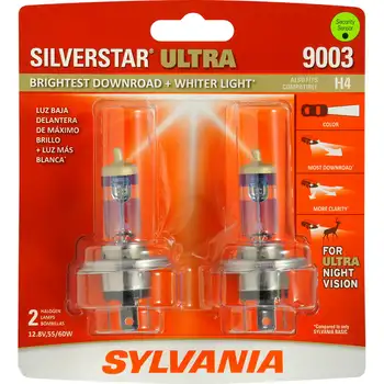 SilverStar Ultra Halogénové Žiarovky Svetlometu, Pack 2