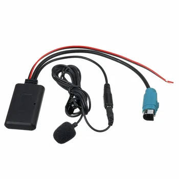 bluetooth, Aux Prijímač, kábel Kábel Adaptéra s mikrofónom pre Hands-free Aux Audio Rozhranie Pre Alpine CD Hosť KCE-236B 9870/9872