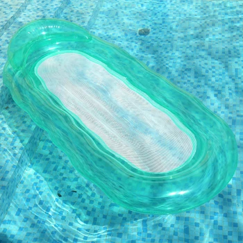 Plávajúce Vody hojdacia sieť Prenosné Plávanie Vzduchu Matrac PVC Skladacia s Operadlom Opierkou Bazén Príslušenstvo