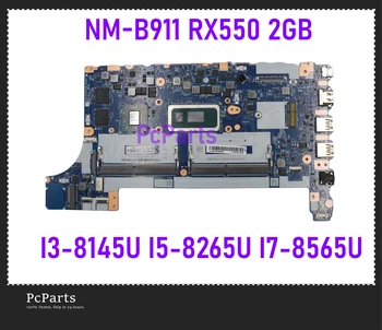 PcParts 02DL815 5B20V81852 Pre Lenovo ThinkPad E490 E590 Notebook Doske NM-B911 I3-8145U I5-8265U I7-8565U RX550 2GB R17