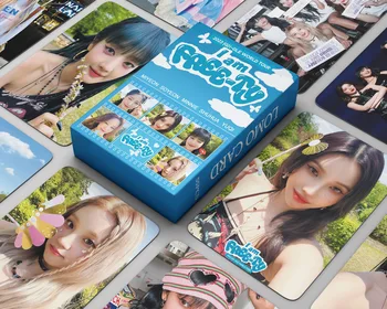Kpop Idol 55Pcs/Set Lomo (G)I-DLE som FreetyPostcard Album Nové Foto Tlač Karty Obrázok Fanúšikov Dary, Zbierky