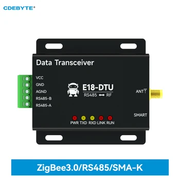 CC2530 Zigbee 3.0 Bezdrôtového Prenosu Údajov Stanice RS485 20dBm CDEBYTE E18-DTU(Z20-485) DC8 ~ 28V Zigbee Údaje Vysielača