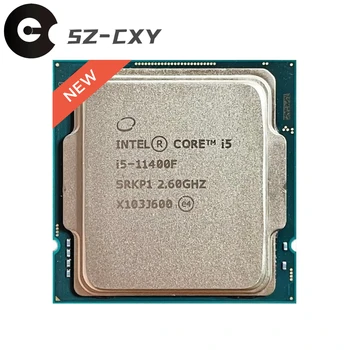 Intel Core i5-11400F Nové i5 11400F 2.6 GHz Six-Core Dvanásť-Niť CPU Procesor L3=12M 65W LGA 1200, ale žiadny fanúšik
